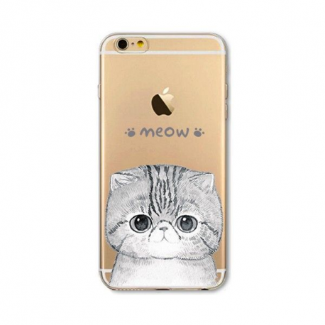 Kočka mňau obal iPhone 6