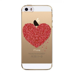 Srdce obal iPhone 5